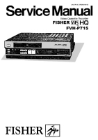 Fisher FVHP-715 - Service Manual 